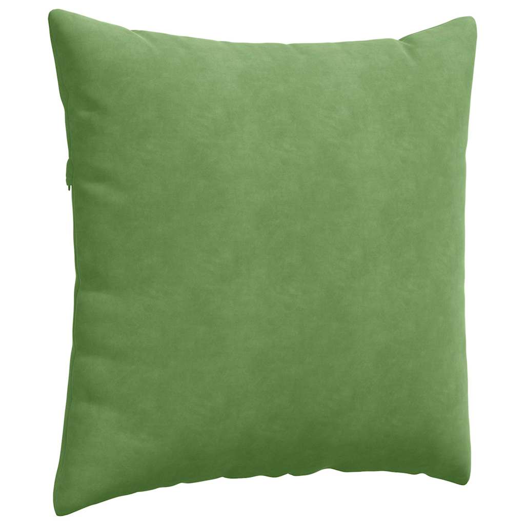 Sofakissen 2 pcs Hellgrün 80 x 80 cm Cordstoff