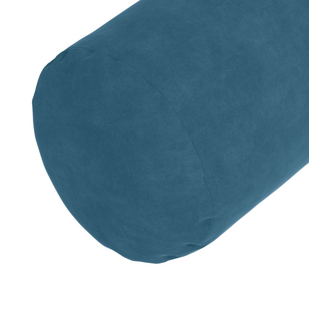 Bolsterkissen 2 pcs Blau Ø 15 x 40 cm Cordstoff