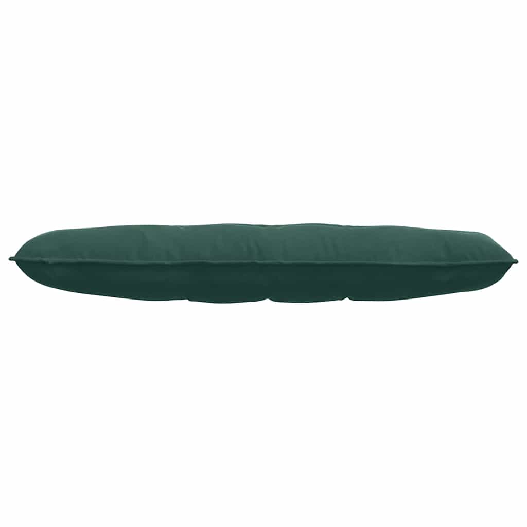 Rücken Kissen Dunkelgrün 140 x 50 cm Cordstoff