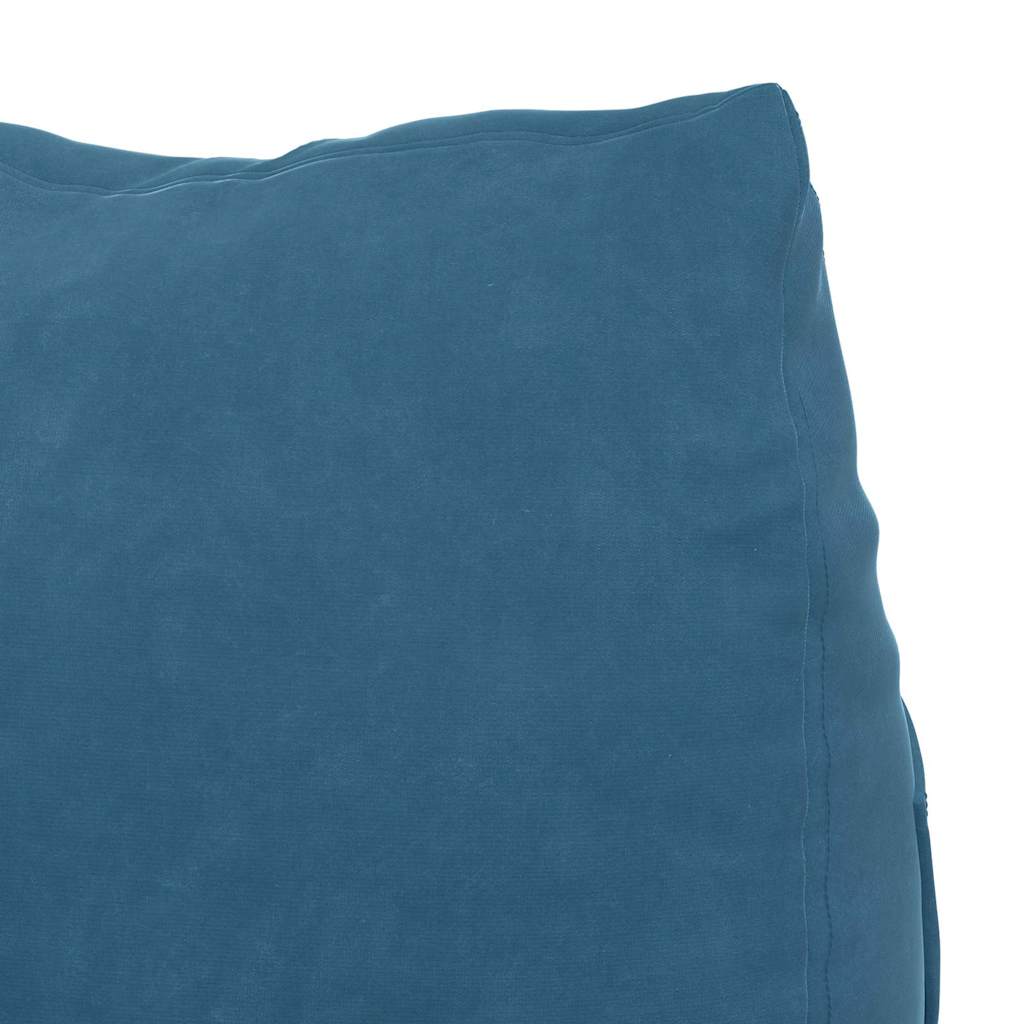 Rücken Kissen Blau 45 x 20 x 35 cm Cordstoff