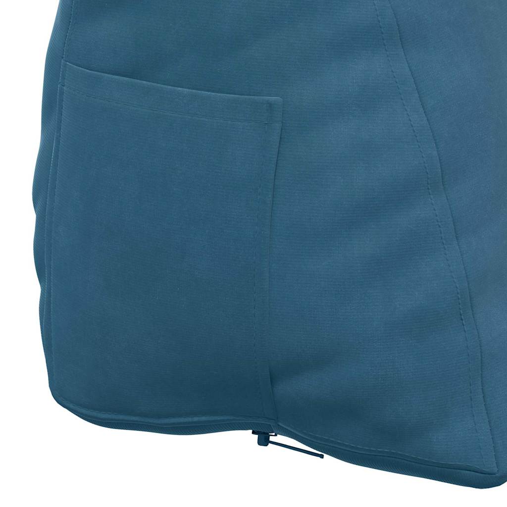 Rücken Kissen Blau 45 x 20 x 35 cm Cordstoff