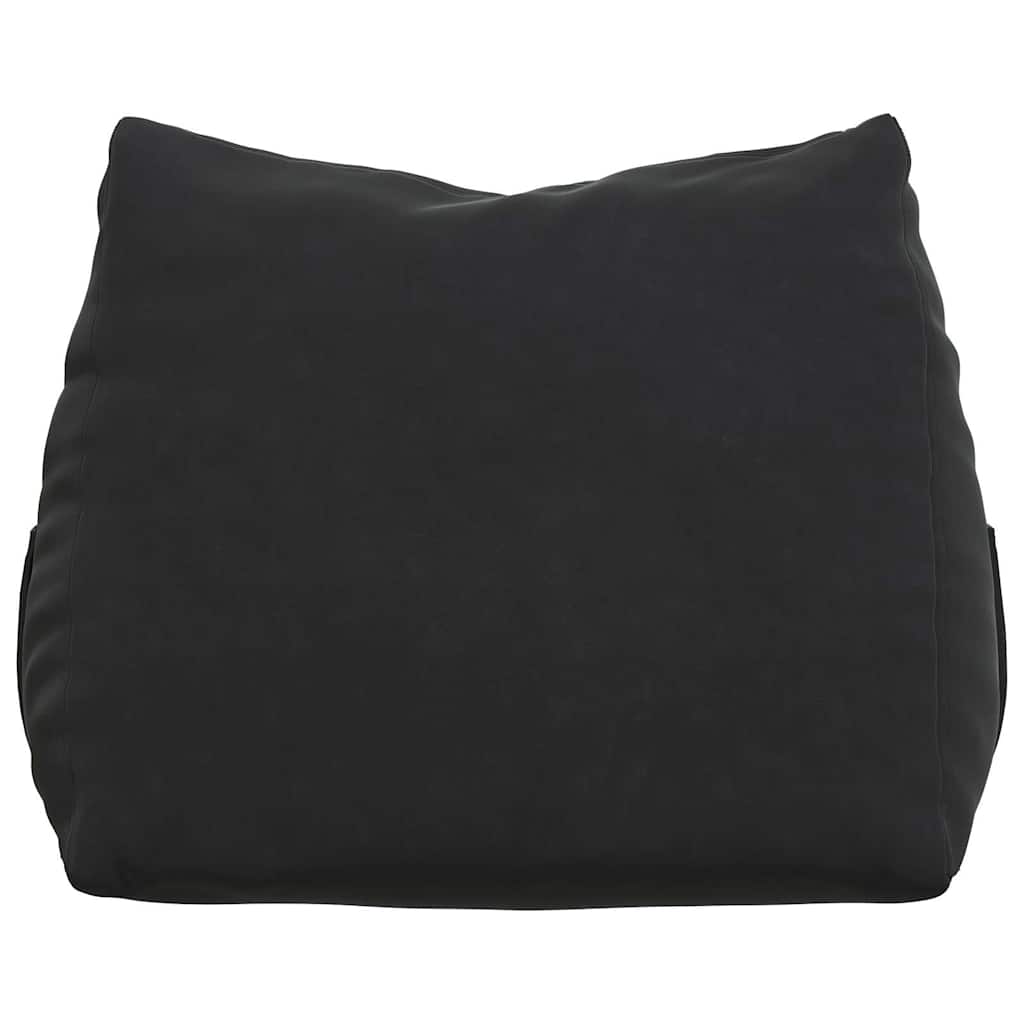 Rücken Kissen Schwarz 60 x 20 x 50 cm Cordstoff