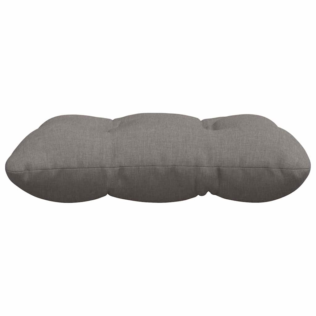 Sitzkissen 4 stk. Stoff Taupe 40 x 40 x 12 cm