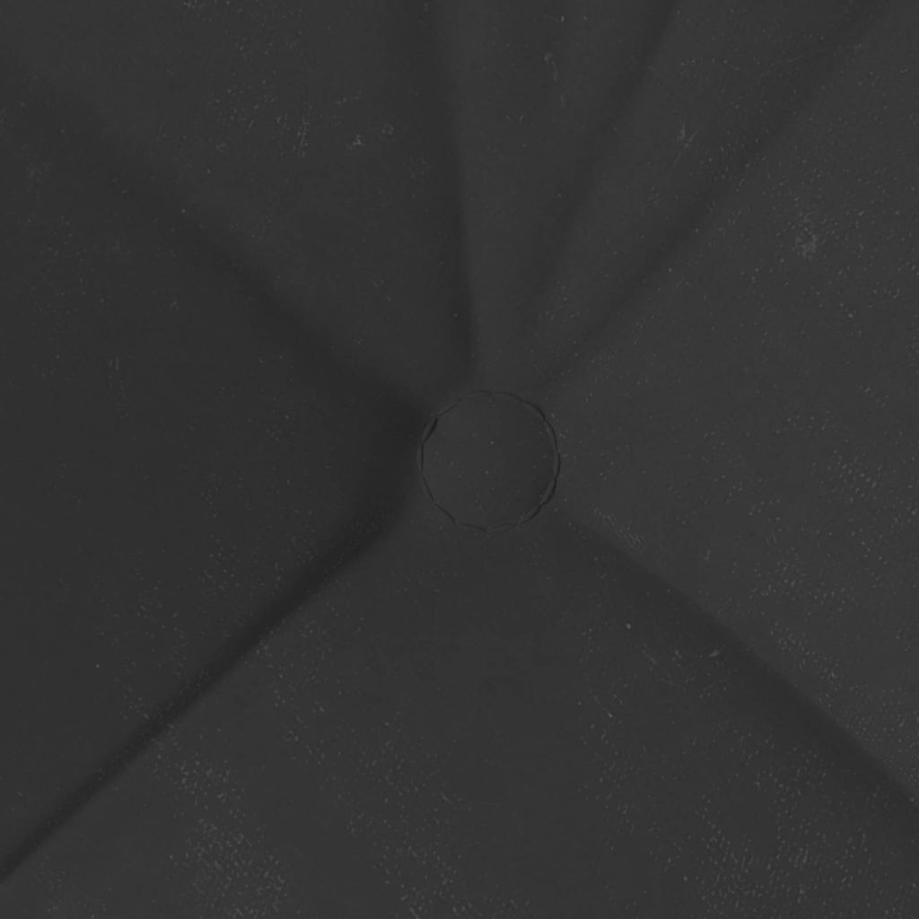 Sitzkissen 4 stk. Mikrofaserstoff Schwarz 40 x 40 cm