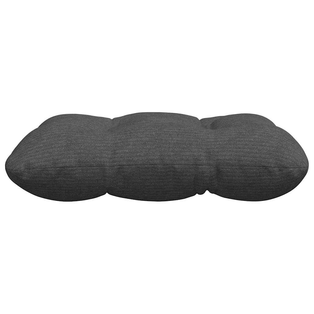 Sitzkissen 4 stk. Cordstoff Dunkelgrau 45 x 45 cm