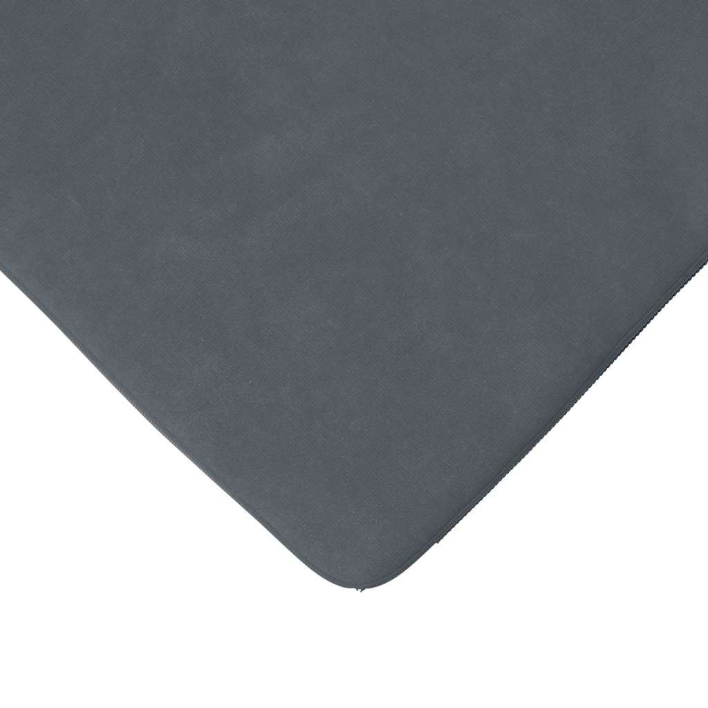 Sitzkissen 4 stk. Samt Dunkelgrau 40 x 40 x 3 cm