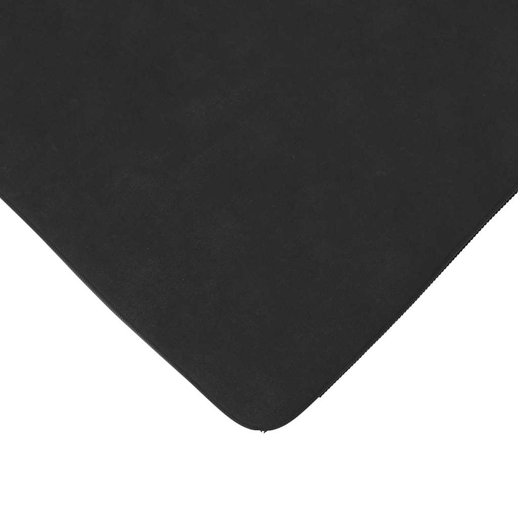 Sitzkissen 4 stk. Samt Schwarz 40 x 40 x 3 cm
