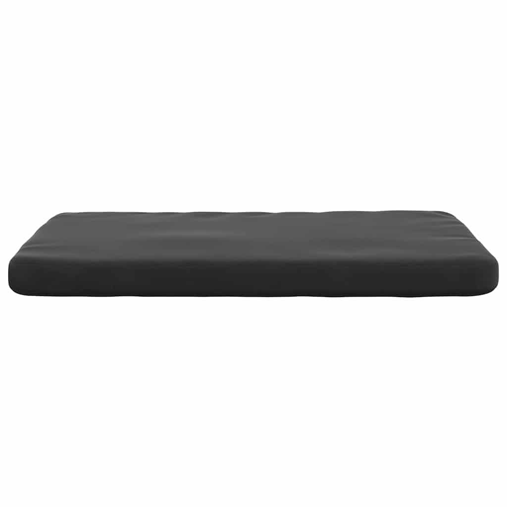 Sitzkissen 4 stk. Samt Schwarz 40 x 40 x 3 cm