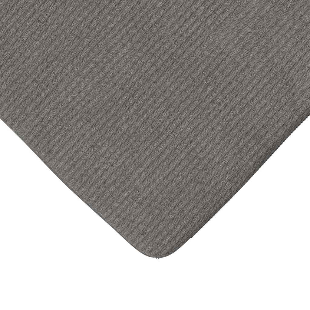 Sitzkissen 4 stk. Cordstoff Hellgrau 40 x 40 x 3 cm