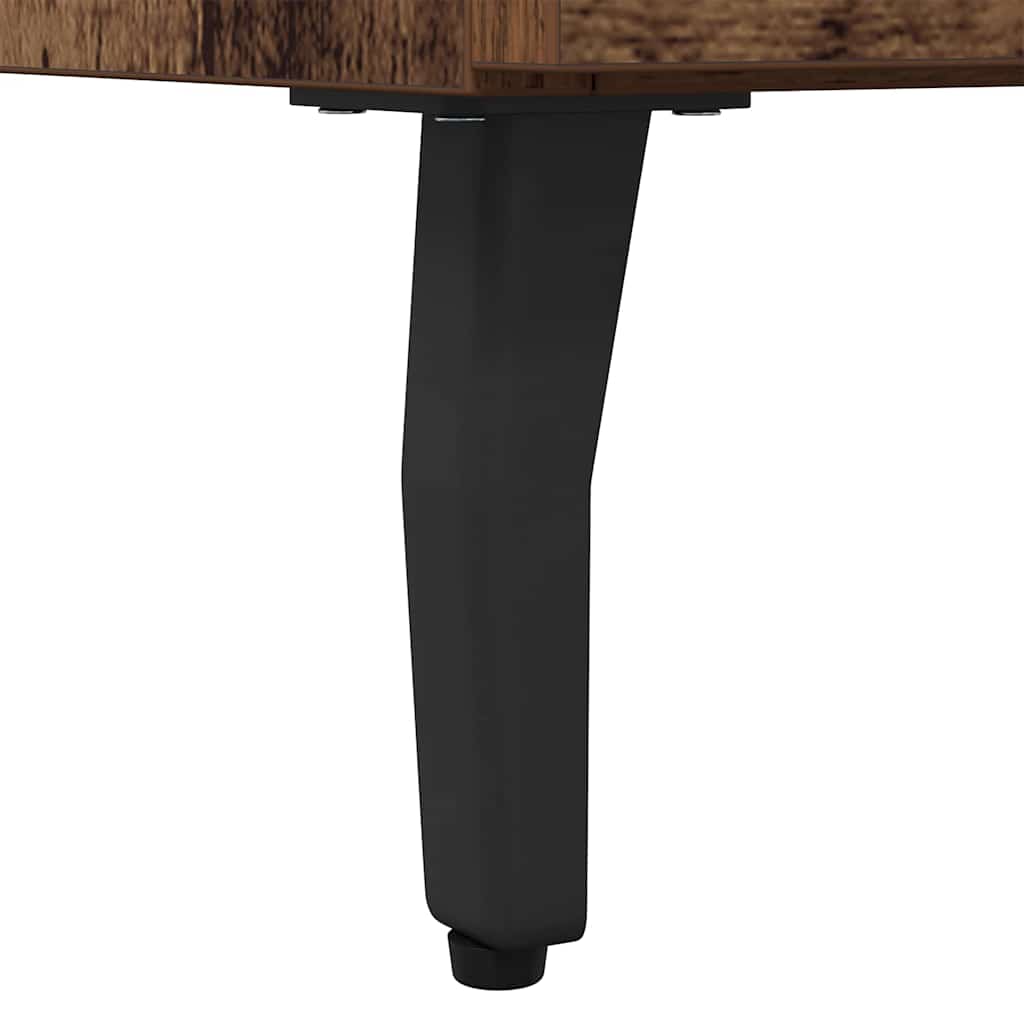 Nachttisch 2 stk. Altholz 40 x 35 x 47,5 cm Holzwerkstoff