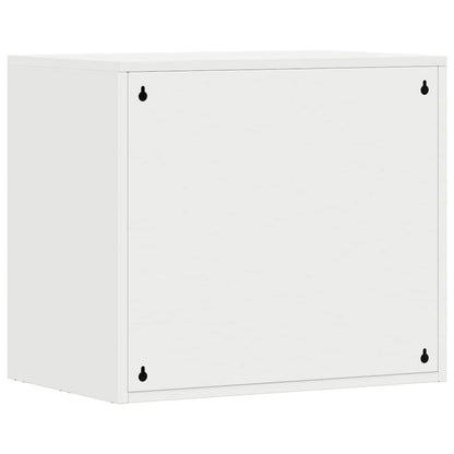 Wandschrank für die Garage mit Gasdrucklift-Tür Weiß