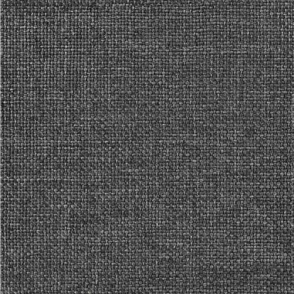 Bettgestell mit gepolstertem Kopfteil Dunkelgrau 90 x 190 cm