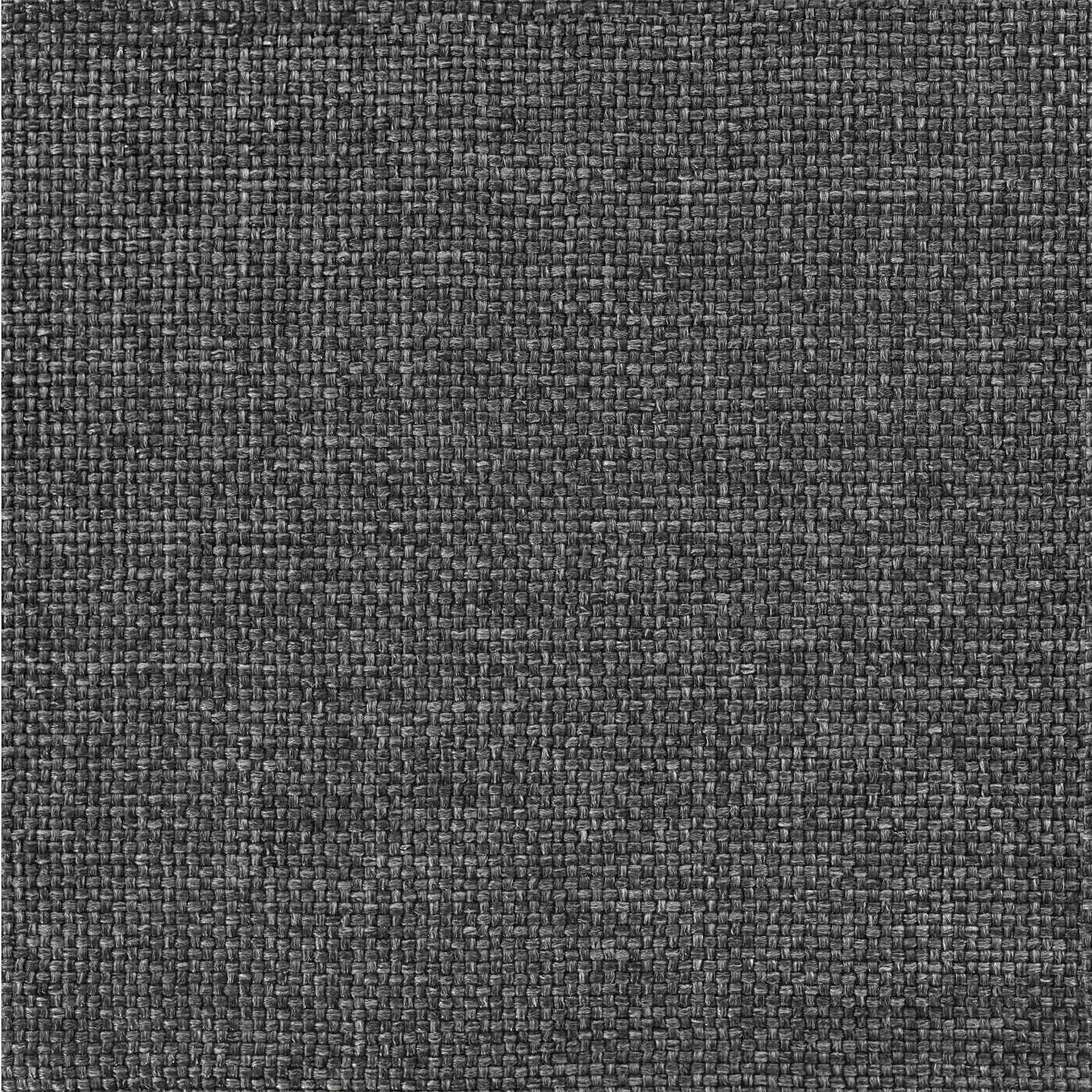 Bettgestell mit gepolstertem Kopfteil Dunkelgrau 90 x 190 cm