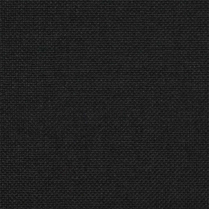 Bettgestell mit gepolstertem Kopfteil Schwarz 120 x 190 cm