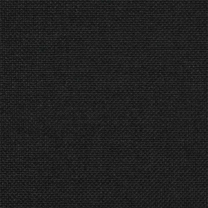 Bettgestell mit gepolstertem Kopfteil Schwarz 180 x 200 cm