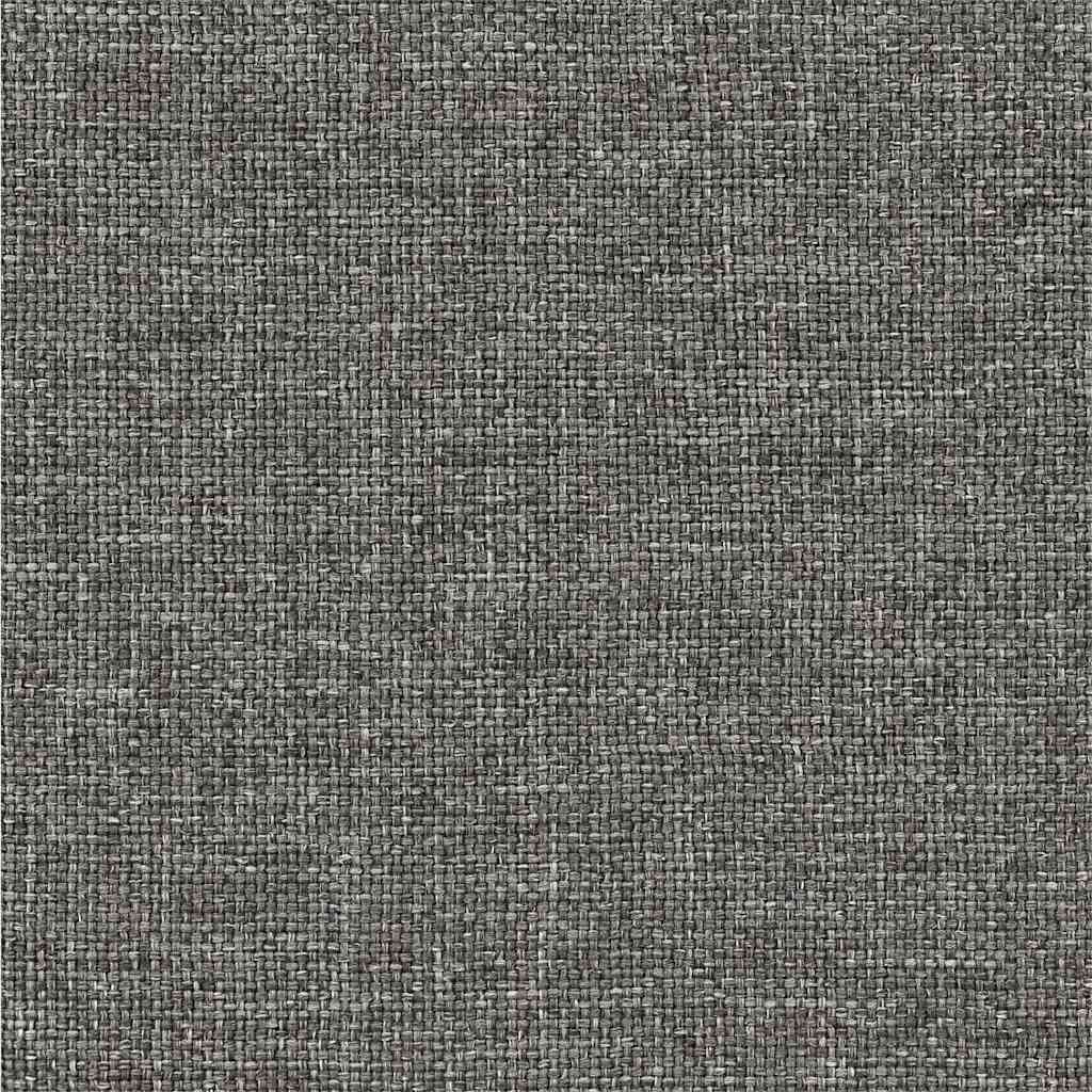 Bettgestell mit gepolstertem Kopfteil Hellgrau 180 x 200 cm