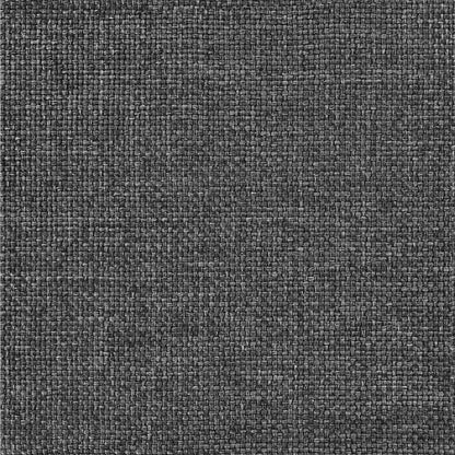 Bettgestell mit gepolstertem Kopfteil Dunkelgrau 160 x 200 cm