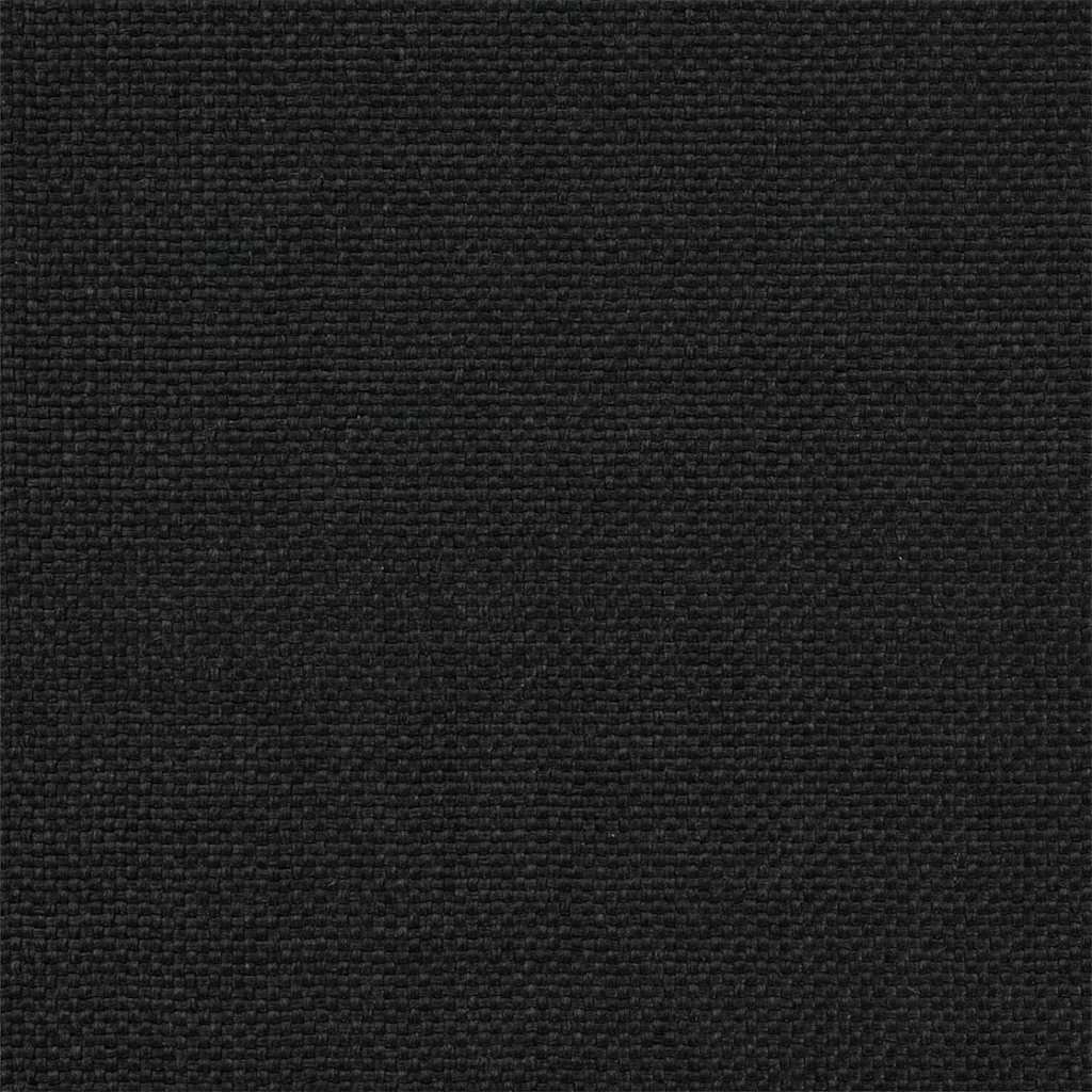 Bettgestell mit gepolstertem Kopfteil Schwarz 160 x 200 cm