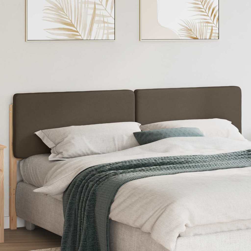 Gepolstertes Kopfteil mit Kopfteil Braun und Taupe 180 cm