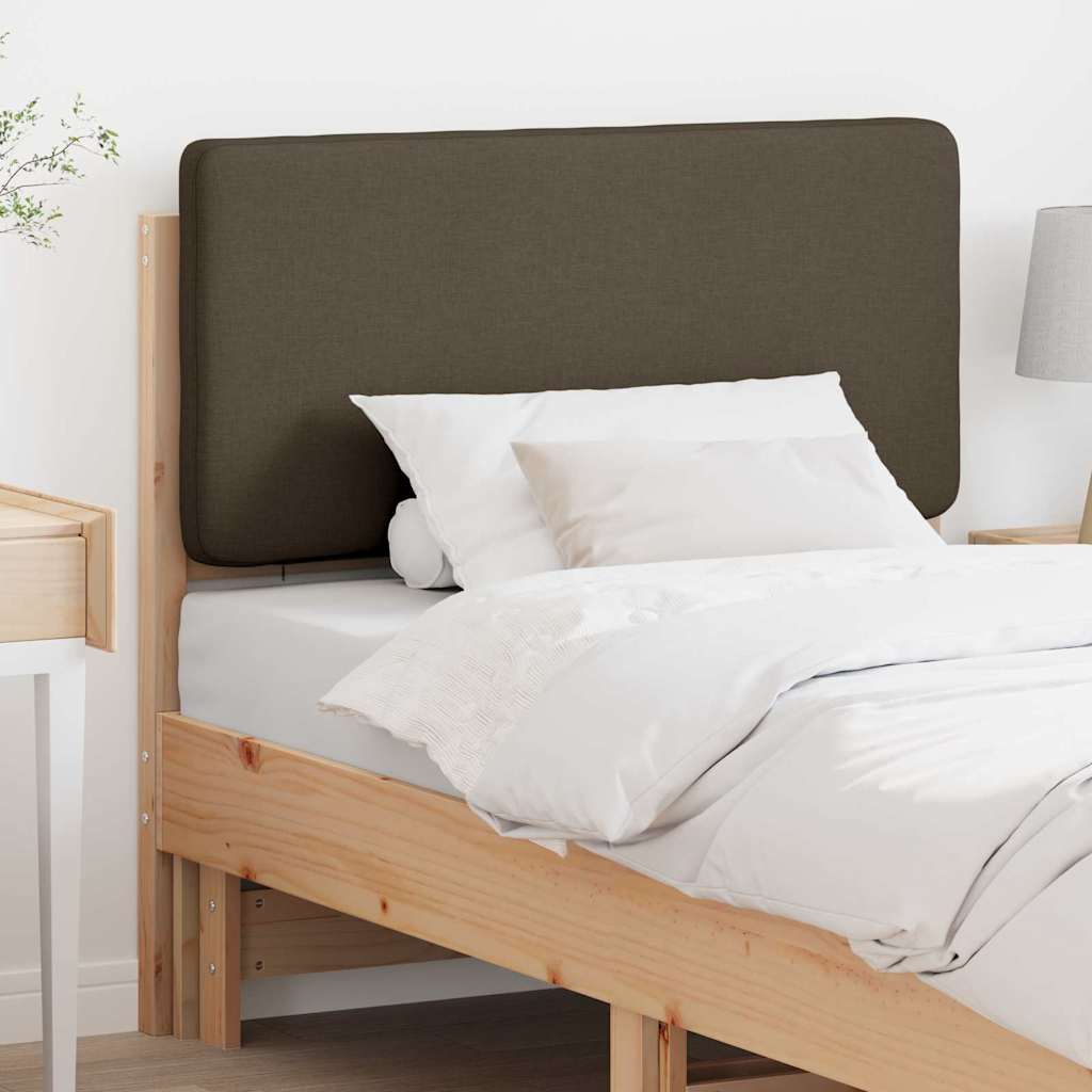 Gepolstertes Kopfteil mit Kopfteil Braun und Taupe 90 cm