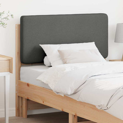 Gepolstertes Kopfteil mit Kopfteil Braun und Hellgrau 80 cm