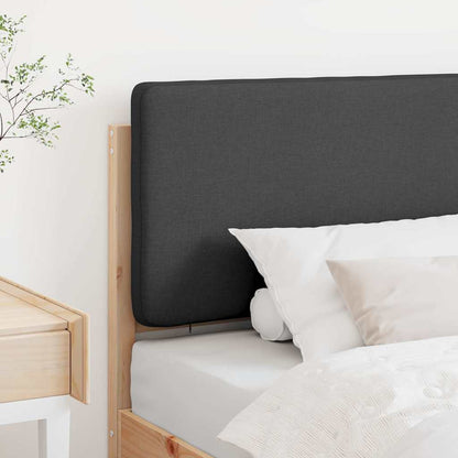 Gepolstertes Kopfteil mit Kopfteil Braun und Dunkelgrau 80 cm