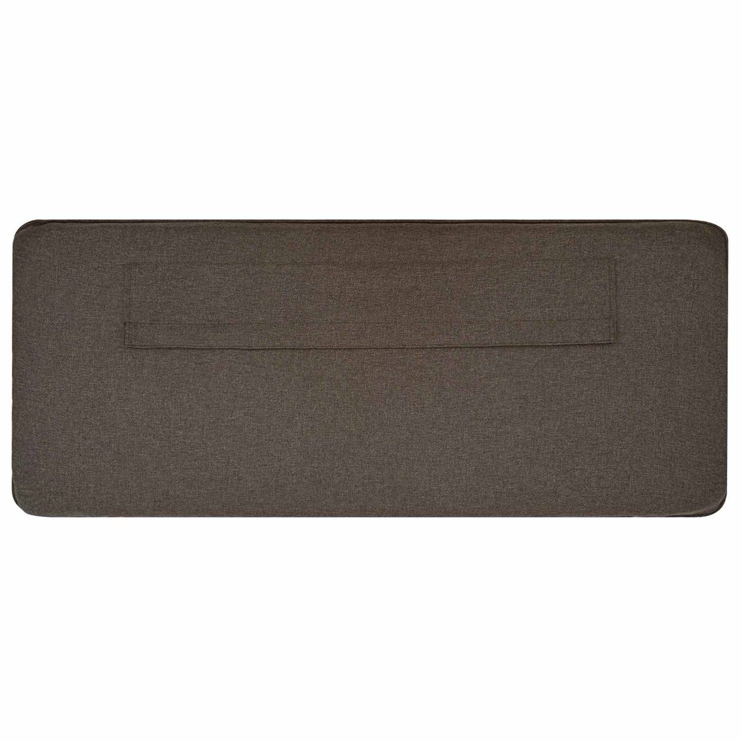 Gepolstertes Kopfteil mit Kopfteil Braun und Taupe 120 cm