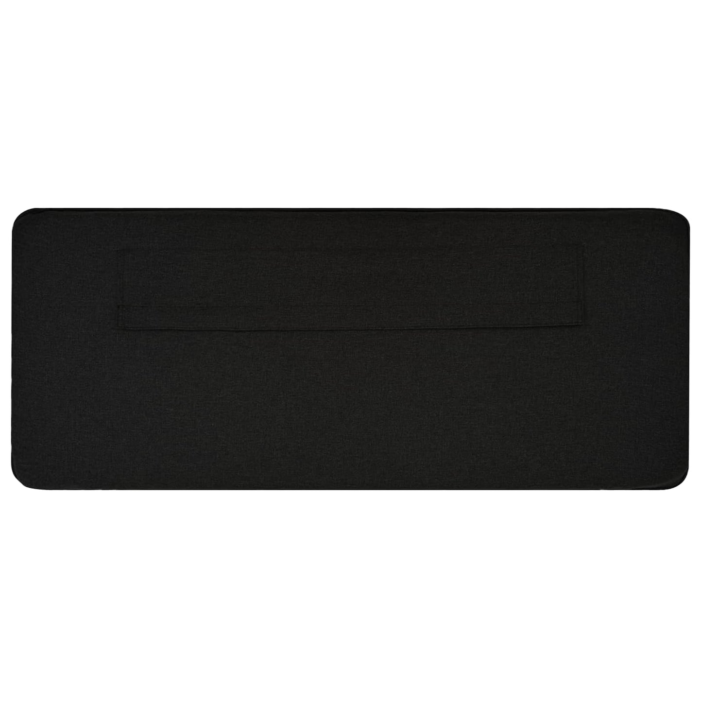 Gepolstertes Kopfteil mit Kopfteil Braun und Schwarz 80 cm
