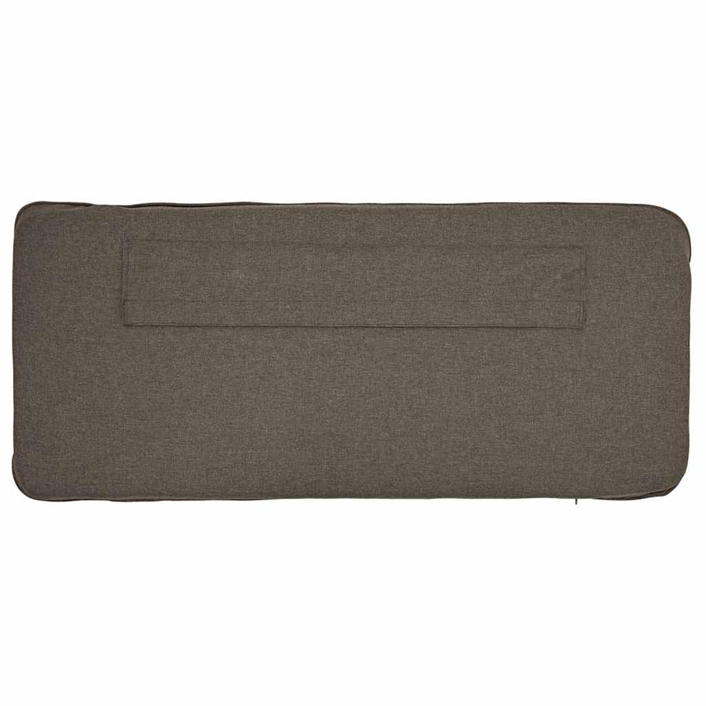 Gepolstertes Kopfteil mit Kopfteil Braun und Taupe 200 cm