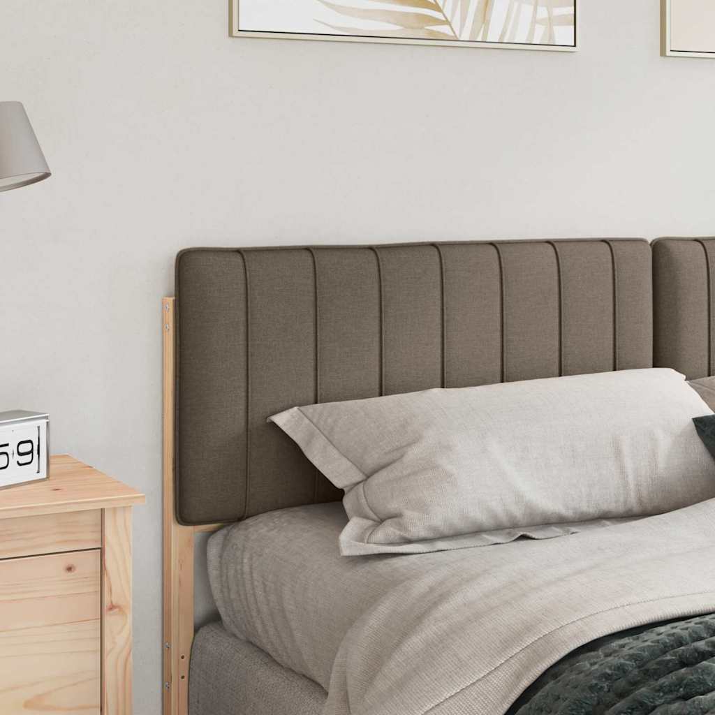 Gepolstertes Kopfteil mit Kopfteil Braun und Taupe 200 cm