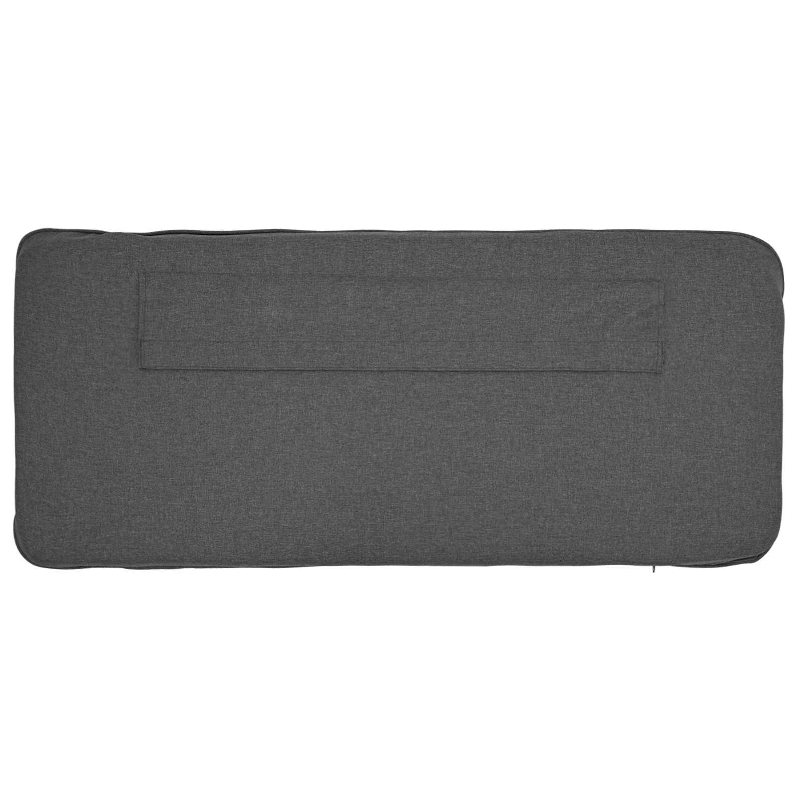 Gepolstertes Kopfteil mit Kopfteil Braun und Dunkelgrau 150 cm