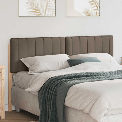Gepolstertes Kopfteil mit Kopfteil Braun und Taupe 150 cm