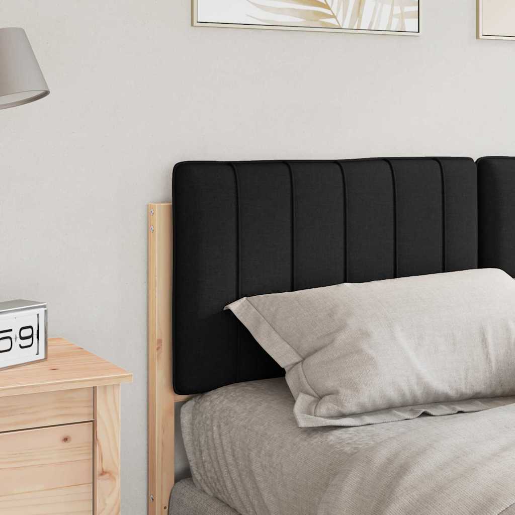 Gepolstertes Kopfteil mit Kopfteil Braun und Schwarz 140 cm