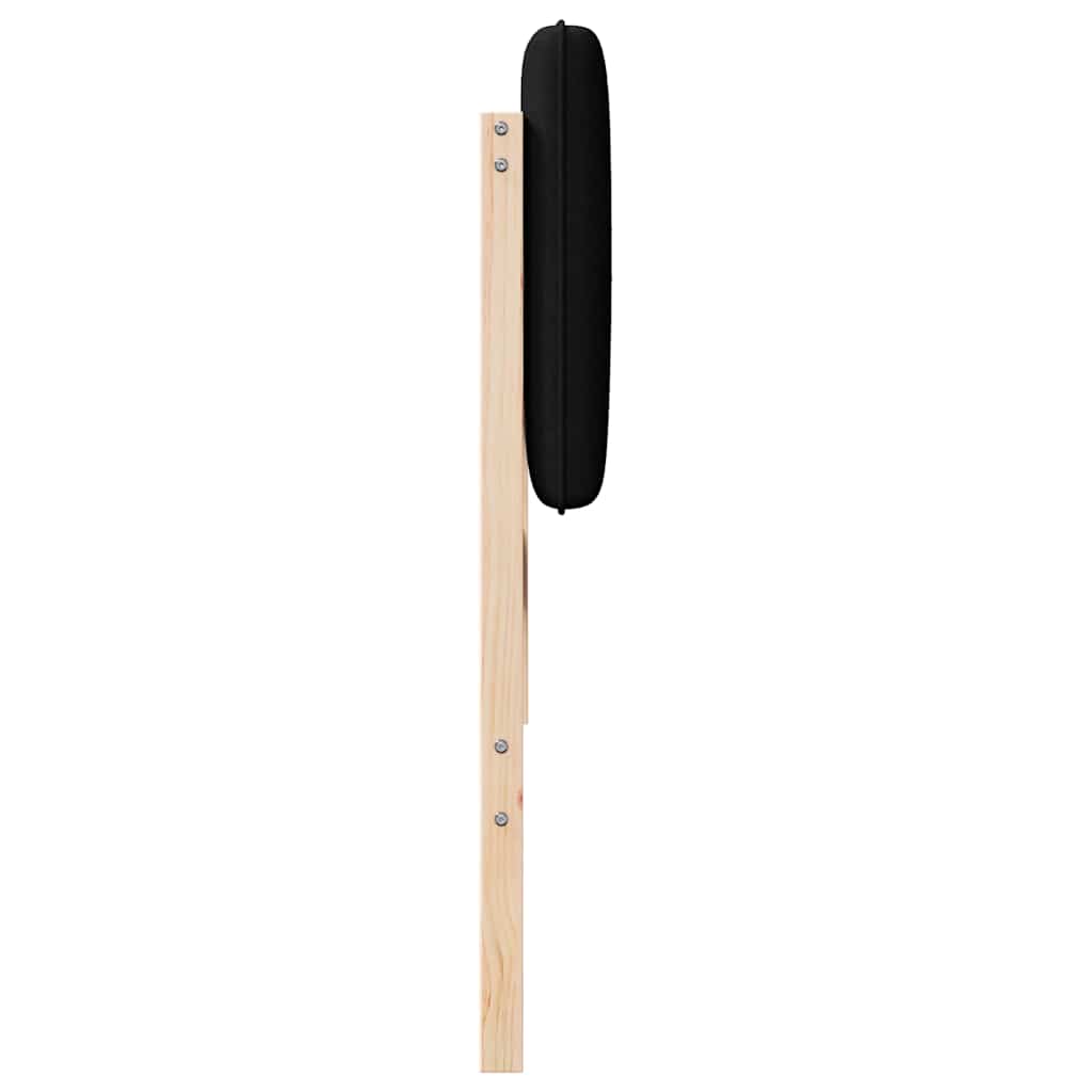 Gepolstertes Kopfteil mit Kopfteil Braun und Schwarz 140 cm
