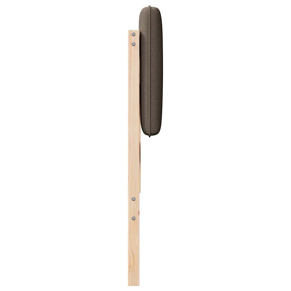 Gepolstertes Kopfteil mit Kopfteil Braun und Taupe 140 cm