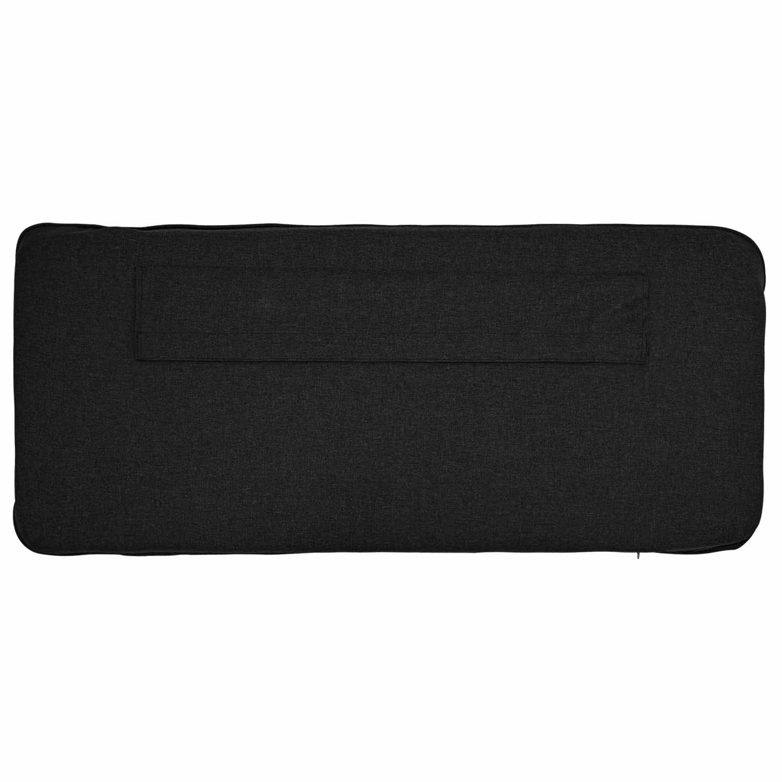 Gepolstertes Kopfteil mit Kopfteil Braun und Schwarz 120 cm