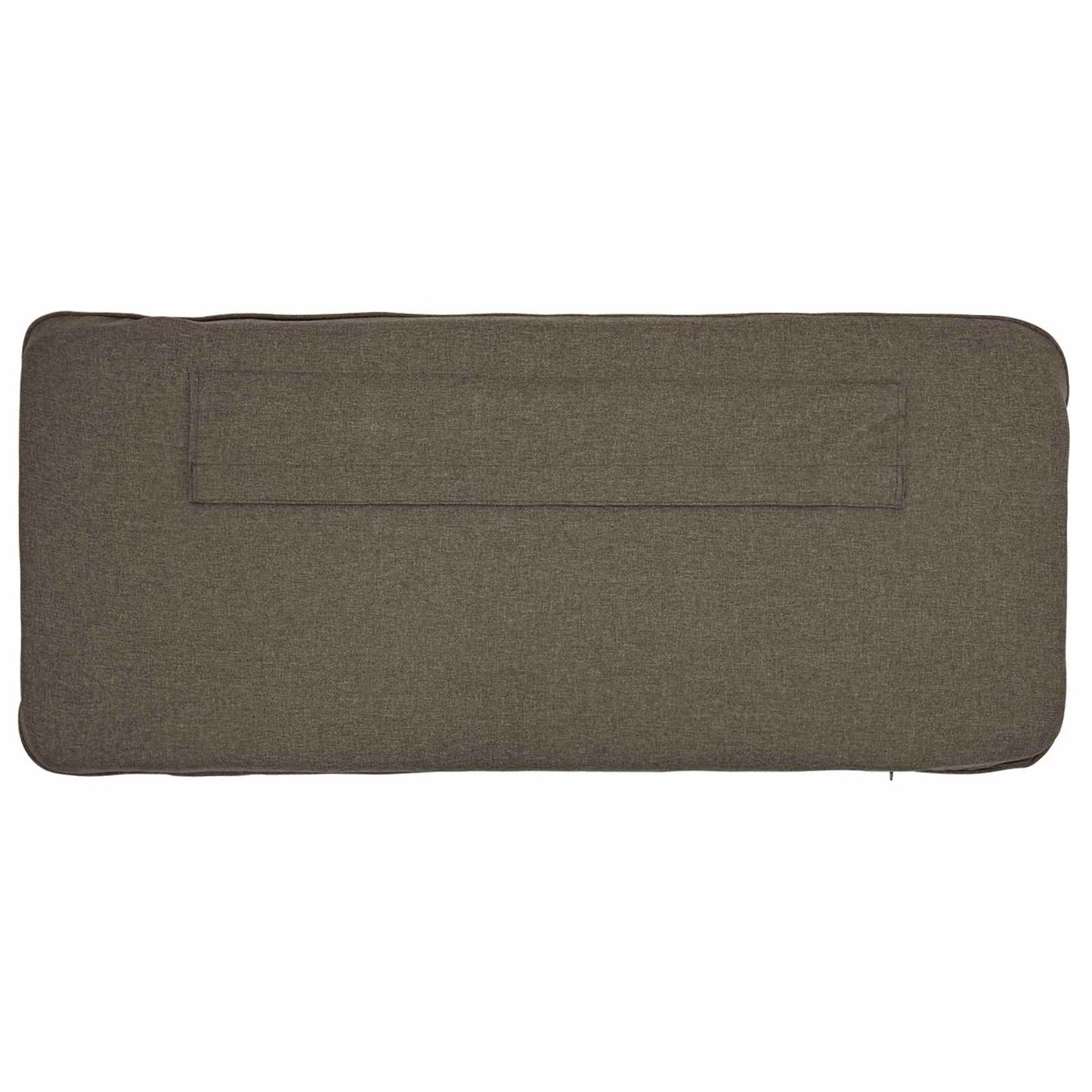 Gepolstertes Kopfteil mit Kopfteil Braun und Taupe 120 cm