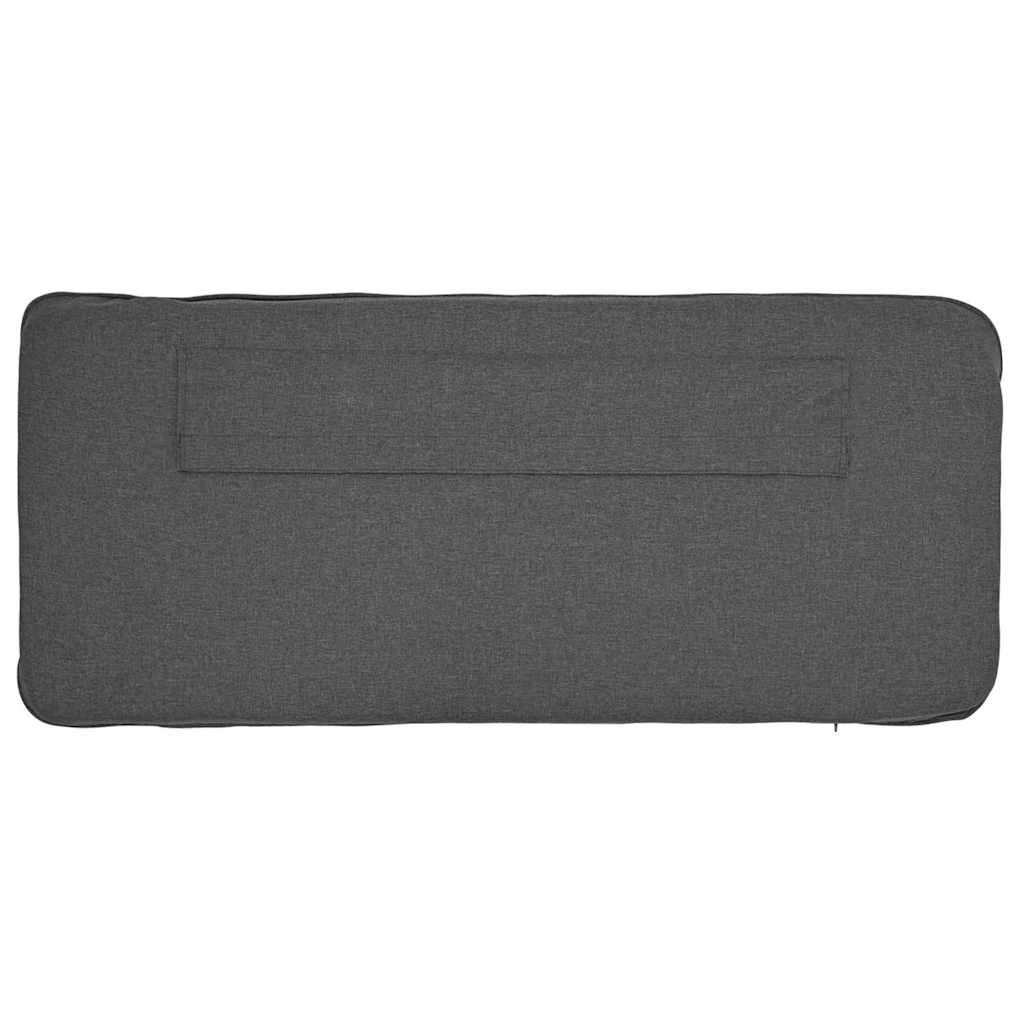 Gepolstertes Kopfteil mit Kopfteil Braun und Dunkelgrau 80 cm