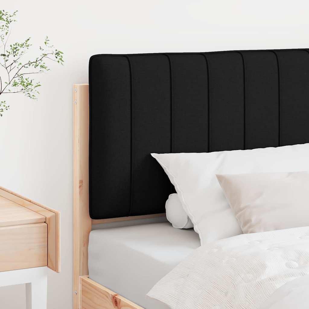 Gepolstertes Kopfteil mit Kopfteil Braun und Schwarz 80 cm