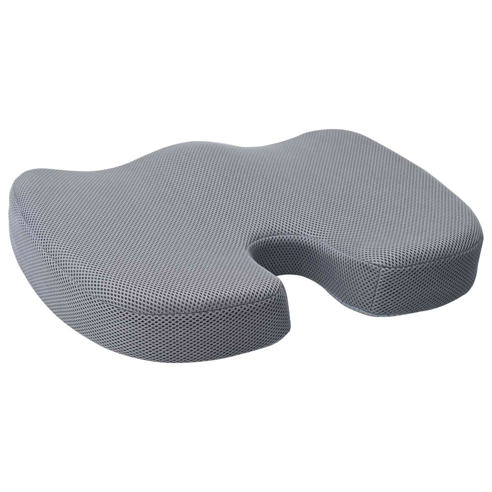 Sitzkissen Viscoschaum Grau 47 x 37 x 8 cm