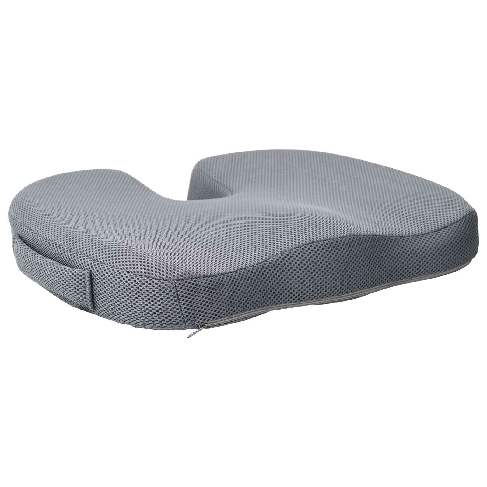Sitzkissen Viscoschaum Grau 47 x 37 x 8 cm