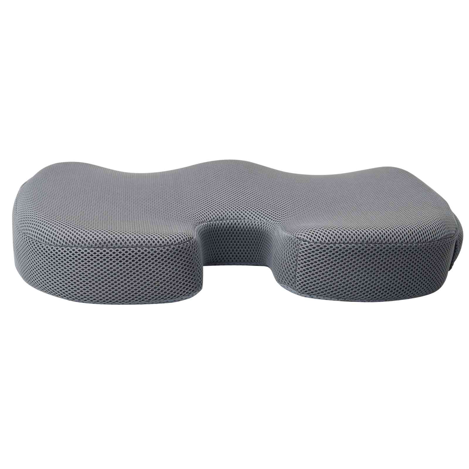 Sitzkissen Viscoschaum Grau 47 x 37 x 8 cm