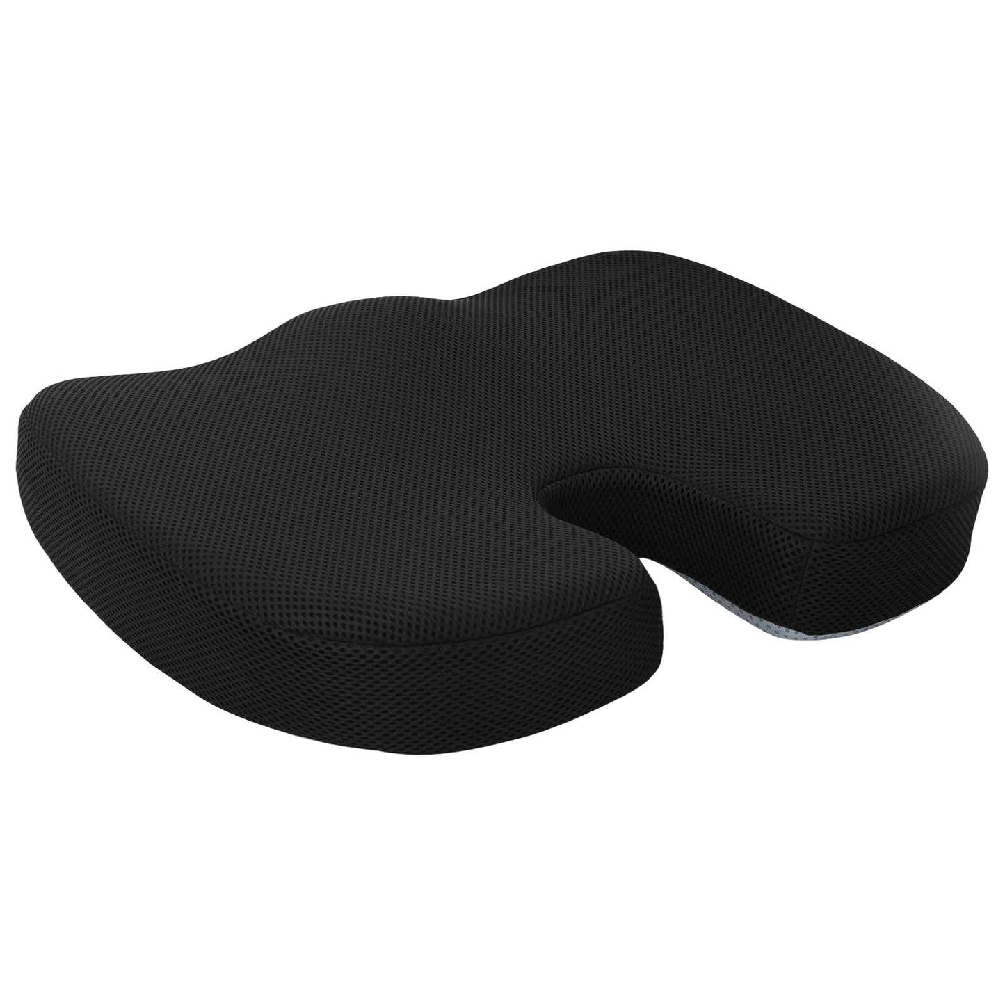 Sitzkissen Viscoschaum Schwarz 47 x 36,5 x 8 cm