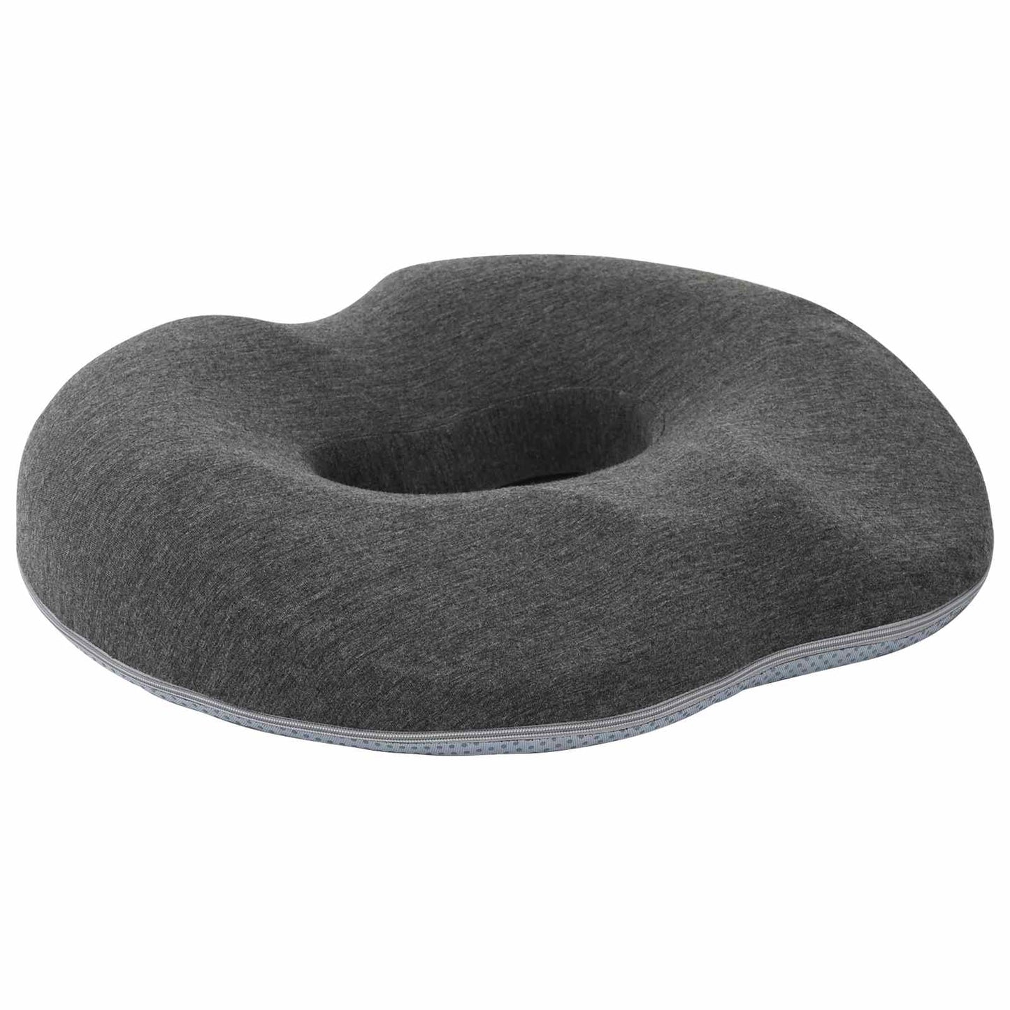 Sitzkissen Einfarbig Dunkelgrau 42 x 36,5 x 8 cm Viscoschaum