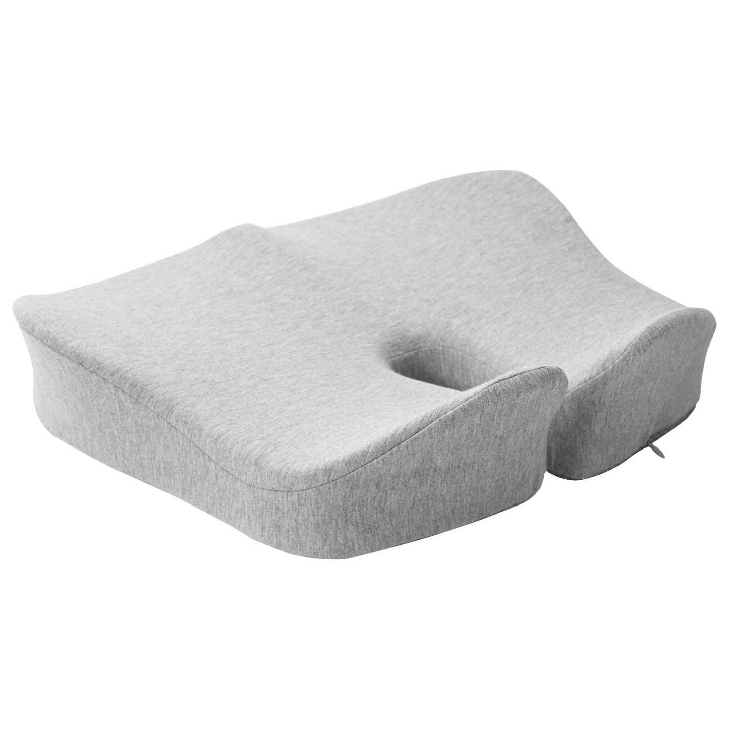 Sitzkissen Viscoschaum Hellgrau 48 x 42 x 11,5 cm