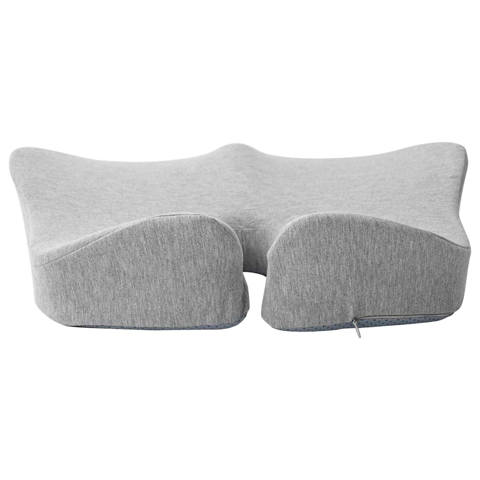 Sitzkissen Viscoschaum Hellgrau 48 x 42 x 11,5 cm