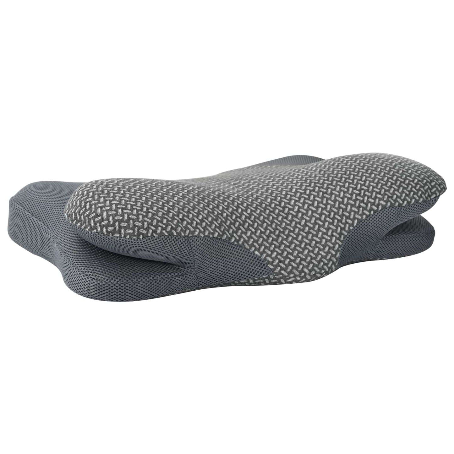 Nackenkissen Grau Viscoschaum 58 x 36 x 13 cm