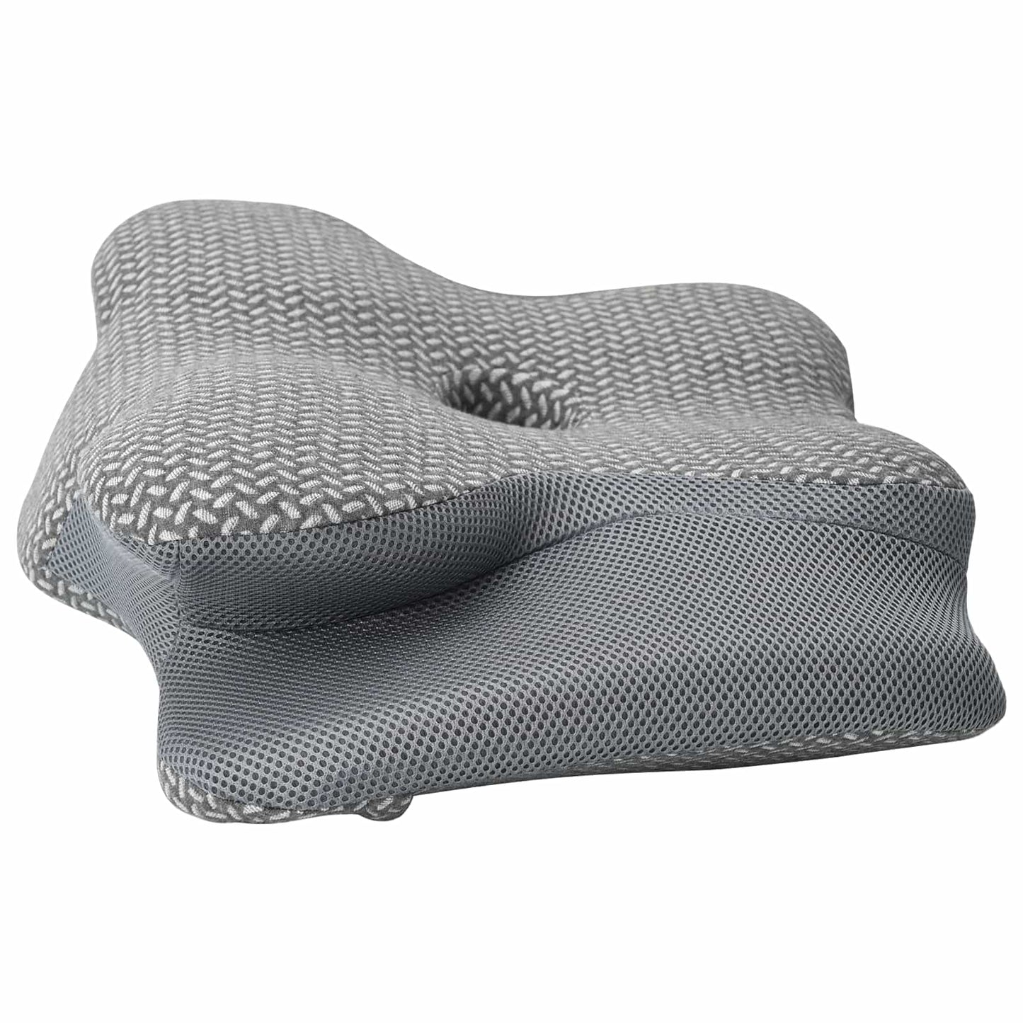 Nackenkissen Grau Viscoschaum 58 x 38 x 12 cm