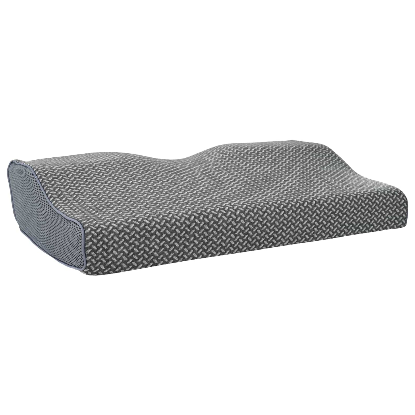 Nackenkissen Grau Viscoschaum 59 x 34 x 12 cm