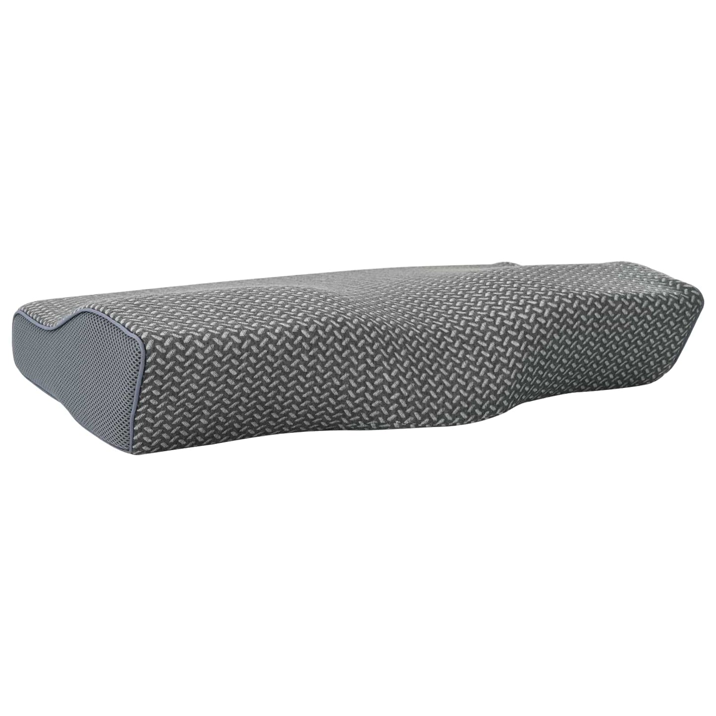 Nackenkissen Grau Viscoschaum 59 x 34 x 12 cm
